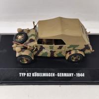 Modellino Auto Militare WW2 - Volkswagen Typ 82 