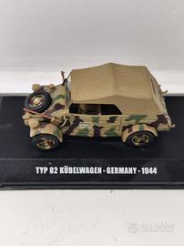 Modellino Auto Militare WW2 - Volkswagen Typ 82 