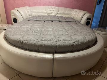 Letto matrimoniale rotondo