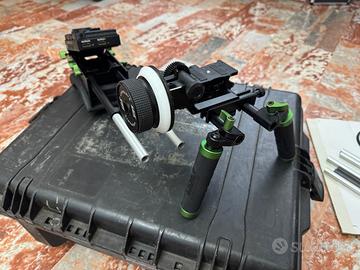 Spallaccio LANPARTE + FollowFocus + Piastra V-lock