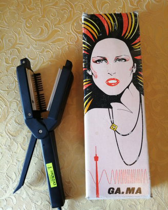 Piastra per capelli vintage GAMA 4 piastre