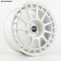 4 cerchi Montecarlo Mak NTT 17" bianchi per 500/5
