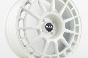 4 cerchi Montecarlo Mak NTT 17" bianchi per 500/5