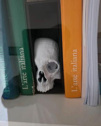 Fermalibri Teschio Stampa 3D