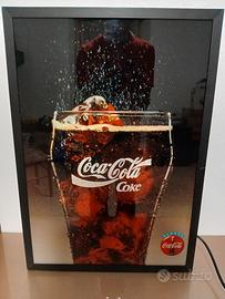 insegna luminosa coca cola 