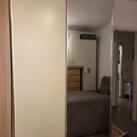 Armadio, 2 ante scorrevoli, con specchio