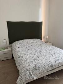 Testiera letto matrimonale Kave Home Verde