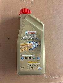 Olio auto 0w-20 Castrol e 0w-30 Longlife