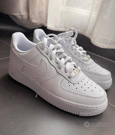 Nike Air Force 1 bianche unisex 39