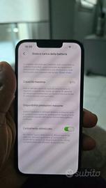 iPhone 13 128GB Midnight – Batteria 87% – Leggere