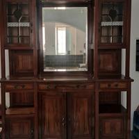 credenza con specchio