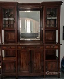 credenza con specchio