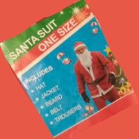 Vestito Babbo Natale Giacca Pantalone Barba