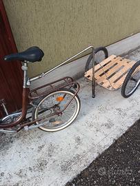 Carrellino appendice bici,