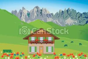 Casa isolata in appennino