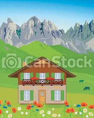 Casa isolata in appennino