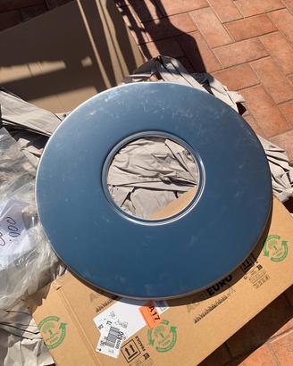 Piastra acciaio inox per braciere diametro 81 cm