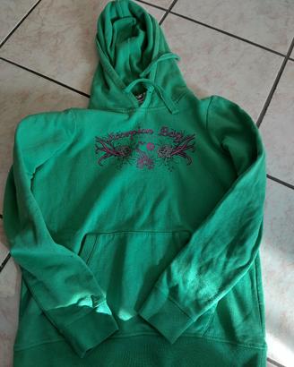felpa ragazza taglia s Verde scorpion bay