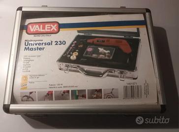 Mini Trapano Valex Valigetta alluminio 230 frese