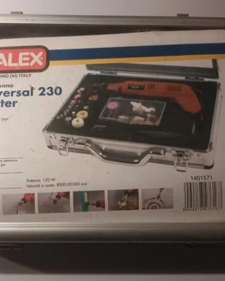 Mini Trapano Valex Valigetta alluminio 230 frese