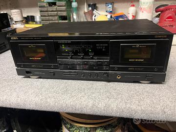Stereo Cassette Aiwa doppia piastra AD WX 777