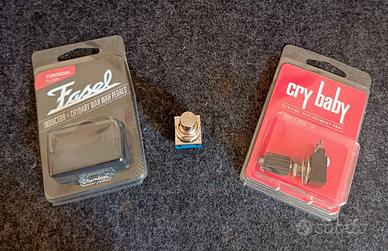Dunlop Fasel Red + Hot Potz II + 3PDT Wah Mod