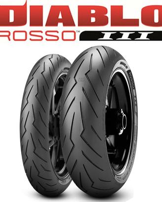 Pirelli Diablo Rosso 3 110/70 17 + 150/60 17