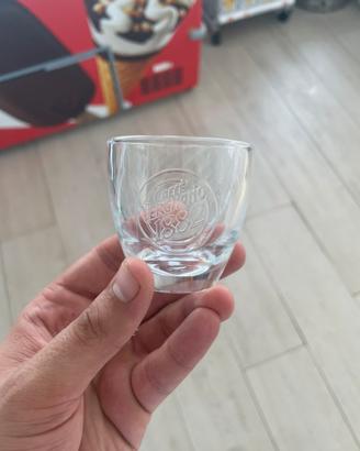 Set da 6 tazzine di vetro Vergnano
