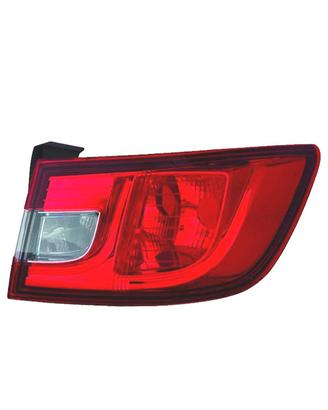 FANALE DX PER RENAULT CLIO IV 12-16 BIANCO ROSSO