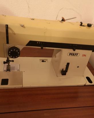 Macchina da cucire profess. PFAFF 284 con mobile