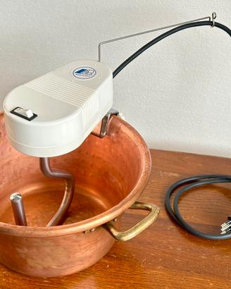 PAIOLO POLENTA in RAME con motore