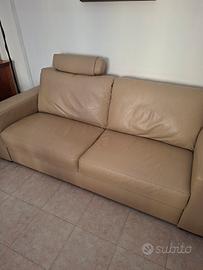 Divano in pelle
