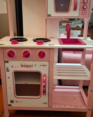 cucina giocattolo in legno 