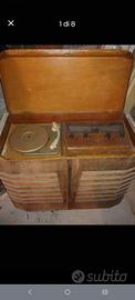 radio giradischi vintage