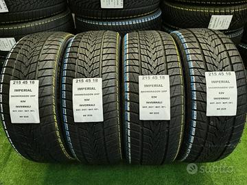 4 GOMME 215 45 18 IMPERIAL INV RIF2535