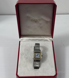Cartier Santos 18k/Accaio
