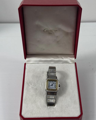 Cartier Santos 18k/Accaio