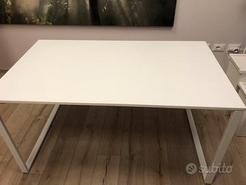 Scrivania desing moderni bianca 140 x80