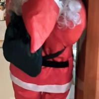 BABBO NATALE SI ARRAMPICA