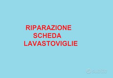 Scheda Lavastoviglie Whirlpool, Electrolux, Bosch