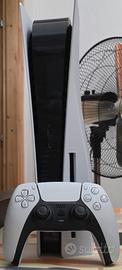 PS5 disco + giochi e cuffie