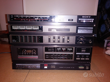 Compact Hi-Fi Sony XO-700 funzionante