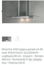 cappa d'arredo  silverline 