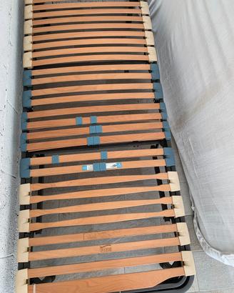 2 Letti singoli motorizzato dorsal lattice