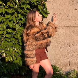 Giacca corta pelliccia - taglia S/M