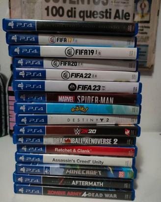 Lotto Videogiochi Ps4