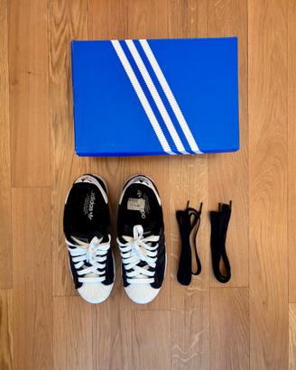 Adidas Superstar II Black Denim
