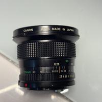 Canon fd 20 mm f 2.8