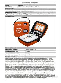 Defibrillatore semi automatico  AED-S1 NUOVO