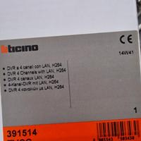 bticino kit 2 telecamere e 1 dvr
